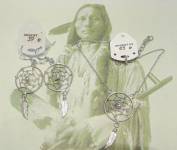 Parure Cache-rêve en argent rodhié